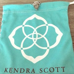 Kendra Scott- Drusy and silver ring